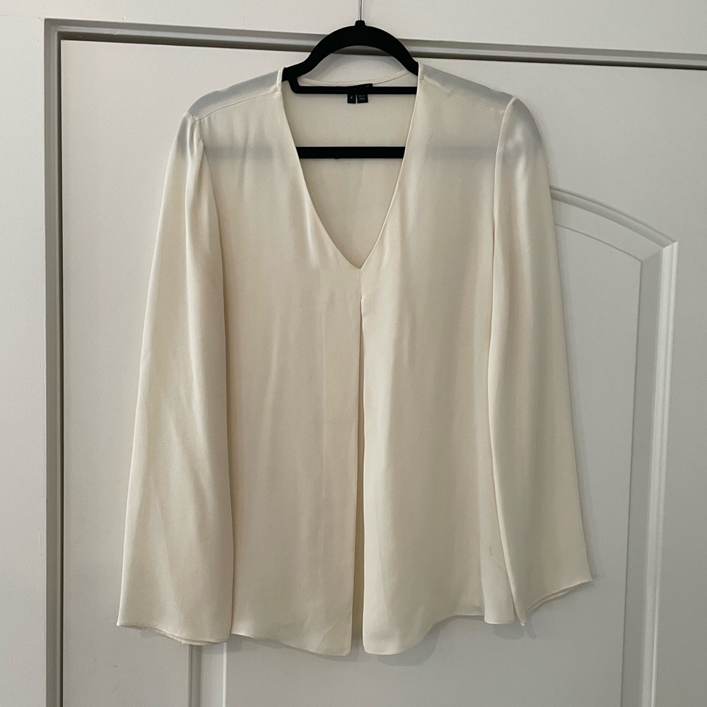 100% Silk Theory Blouse (size small)